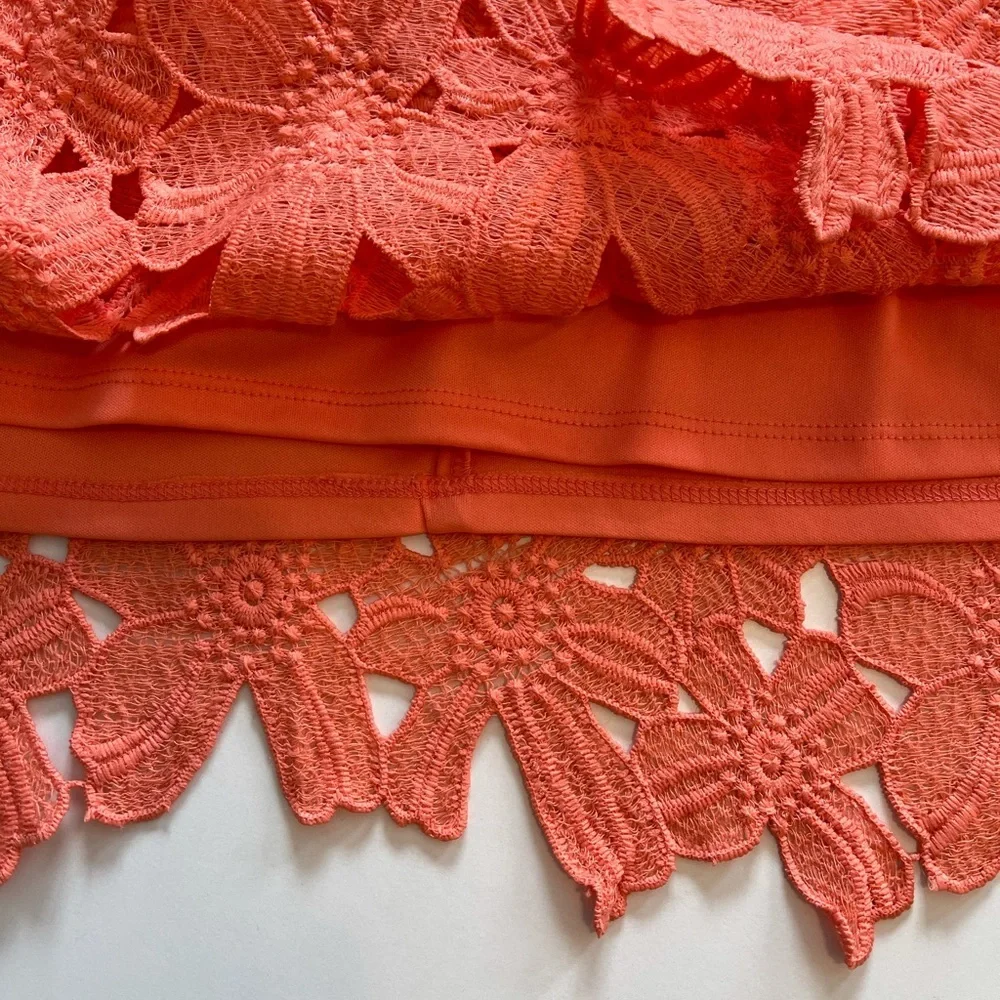 Xhilaration for Target Coral Midi Skirt
